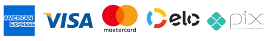 Formas de pagamento aceitas pela Master Print Brindes Manaus para compra de brindes corporativos e personalizados em Manaus-AM: cartão de crédito e Pix.